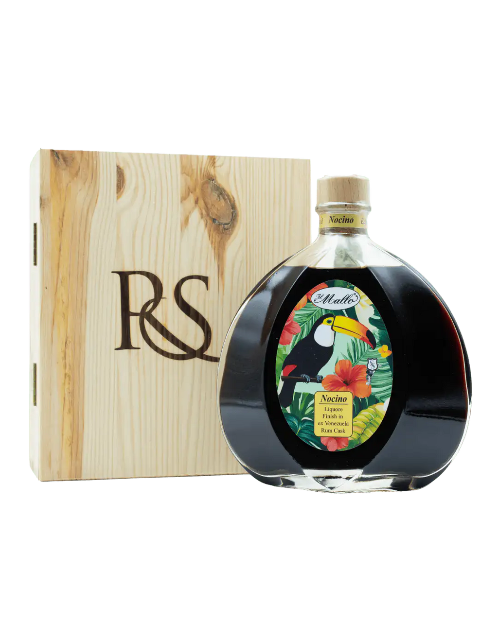 Nocino Rum Cask Finish con Scatola di Legno