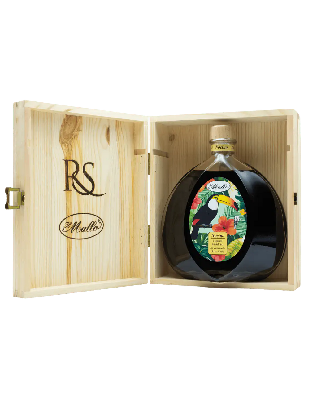 Nocino Rum Cask Finish con Scatola di Legno
