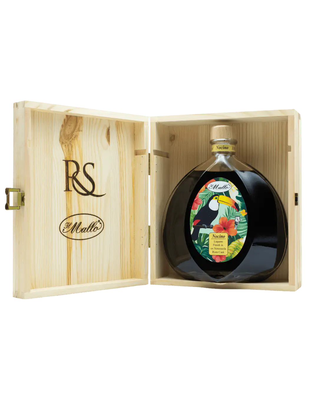 Nocino Rum Cask Finish con Scatola di Legno