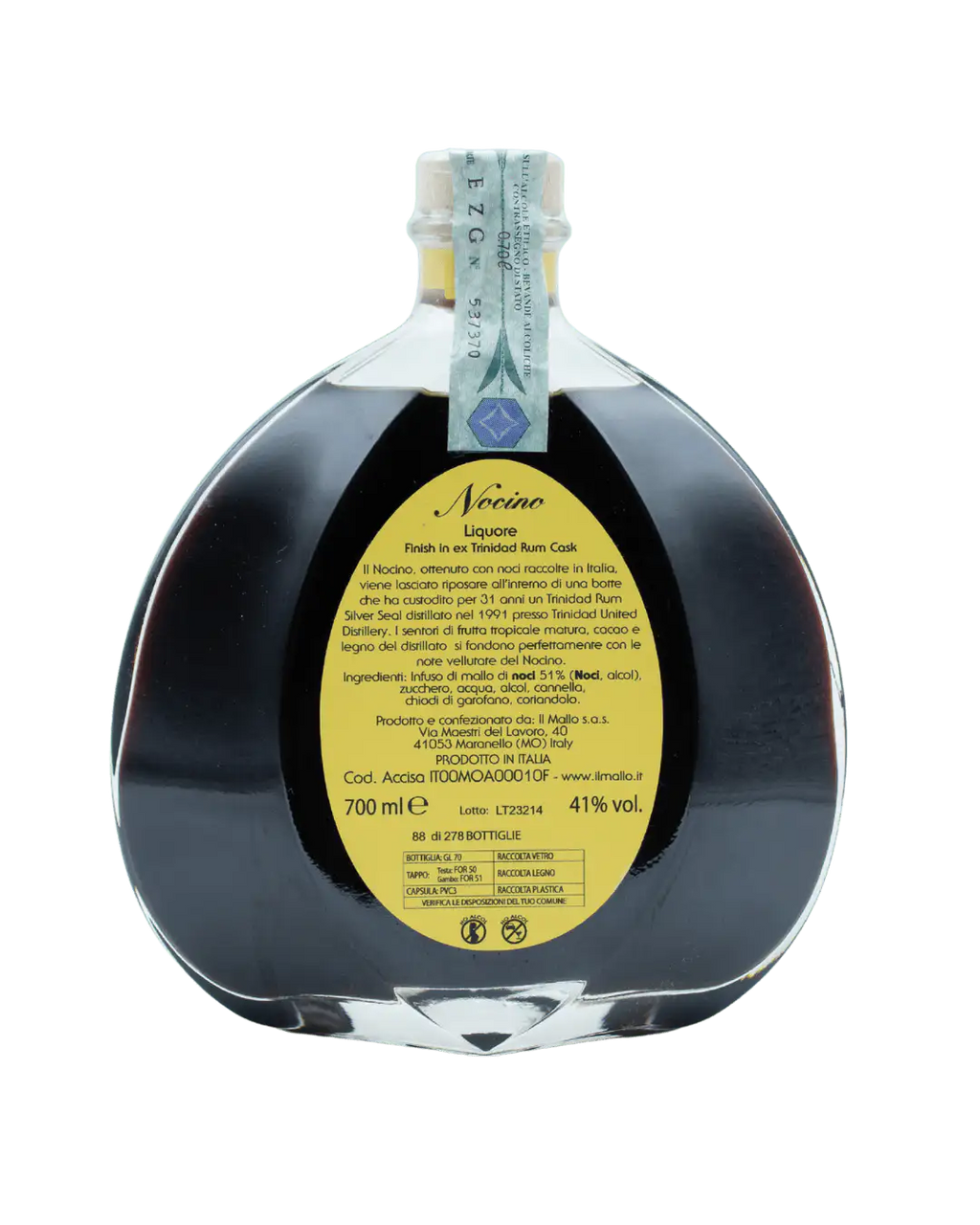 Nocino Trinidad Rum Cask Finish